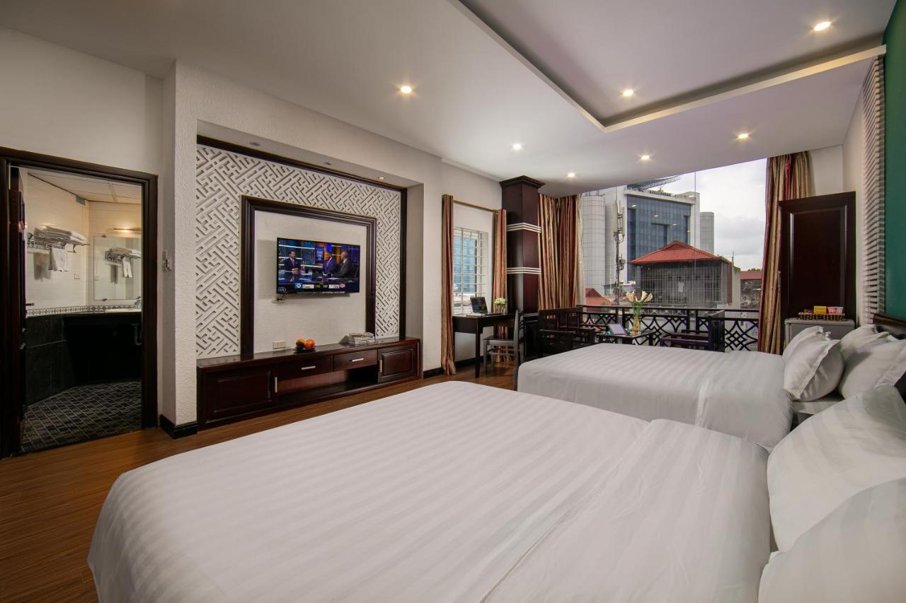 Duc Trong Hotel Hanoi Exterior foto
